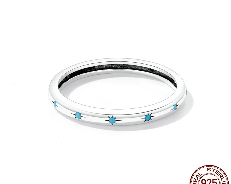 Star Ring Women Turquoise Ring