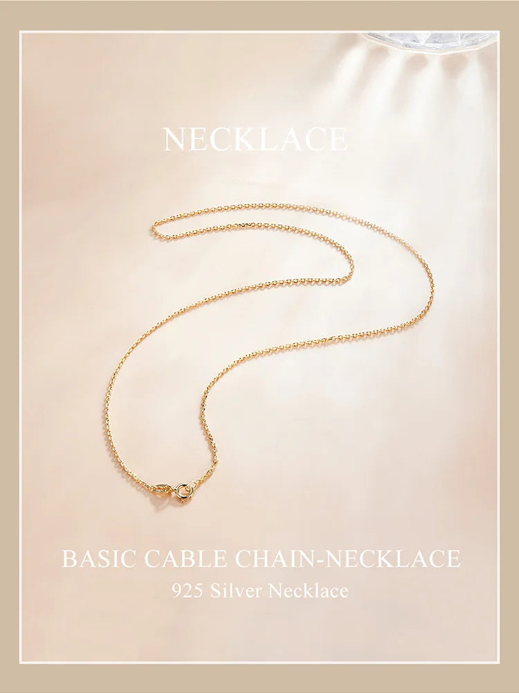 Classic Basic Chain 925 Sterling Silver