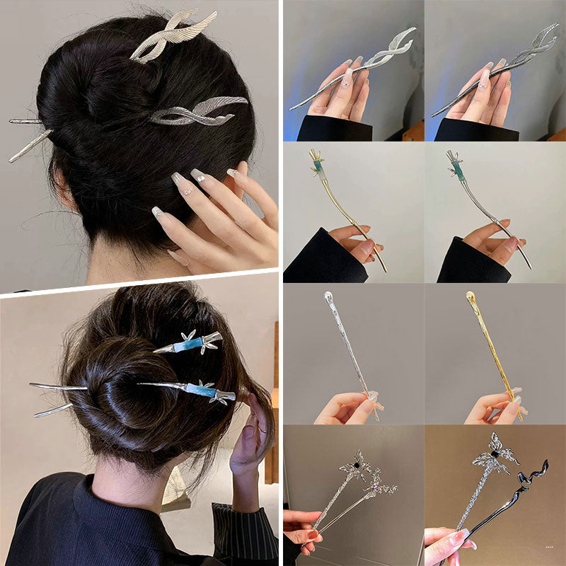 Retro Chinese Style Tassel Hair Clip for Women