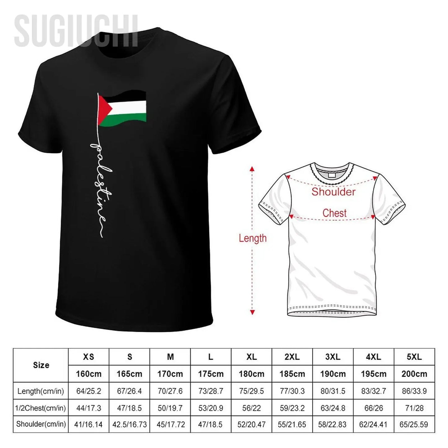 Unisex Men Palestine Flag With Palestine Name For Palestinians Tshirt Tees T Shirts Women Boys 100% Cotton T-Shirt