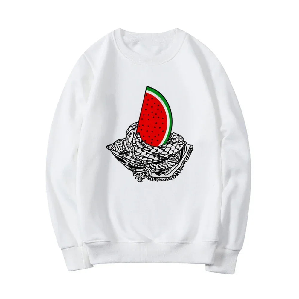 This Is Not A Watermelon Sweatshirt A Peace and Love Hoodie This Is Not A Watermelon Sweatshirt A Women's Streetwear Pullover