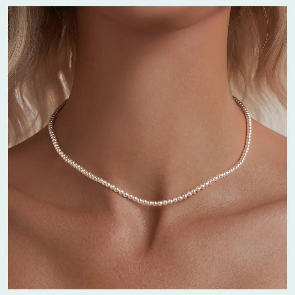 Australian South Sea Pearl Silver Necklace