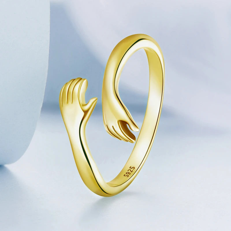 Warm hug and love ring