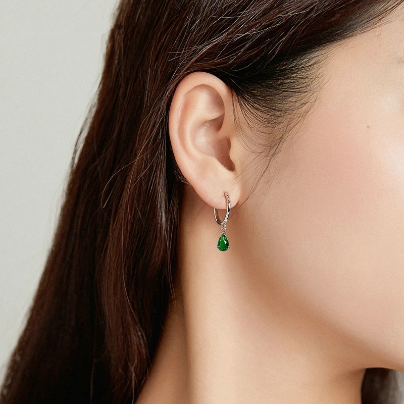 Water drop earrings