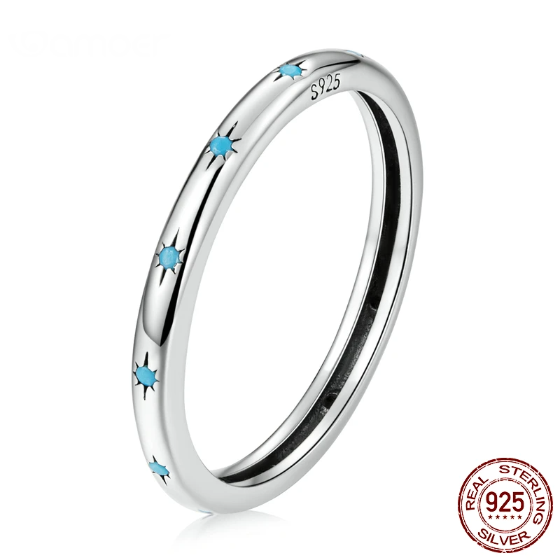 Star Ring Women Turquoise Ring